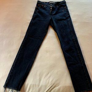 Levi's Wedgie Straight Jean Size 23 Indigo Wash